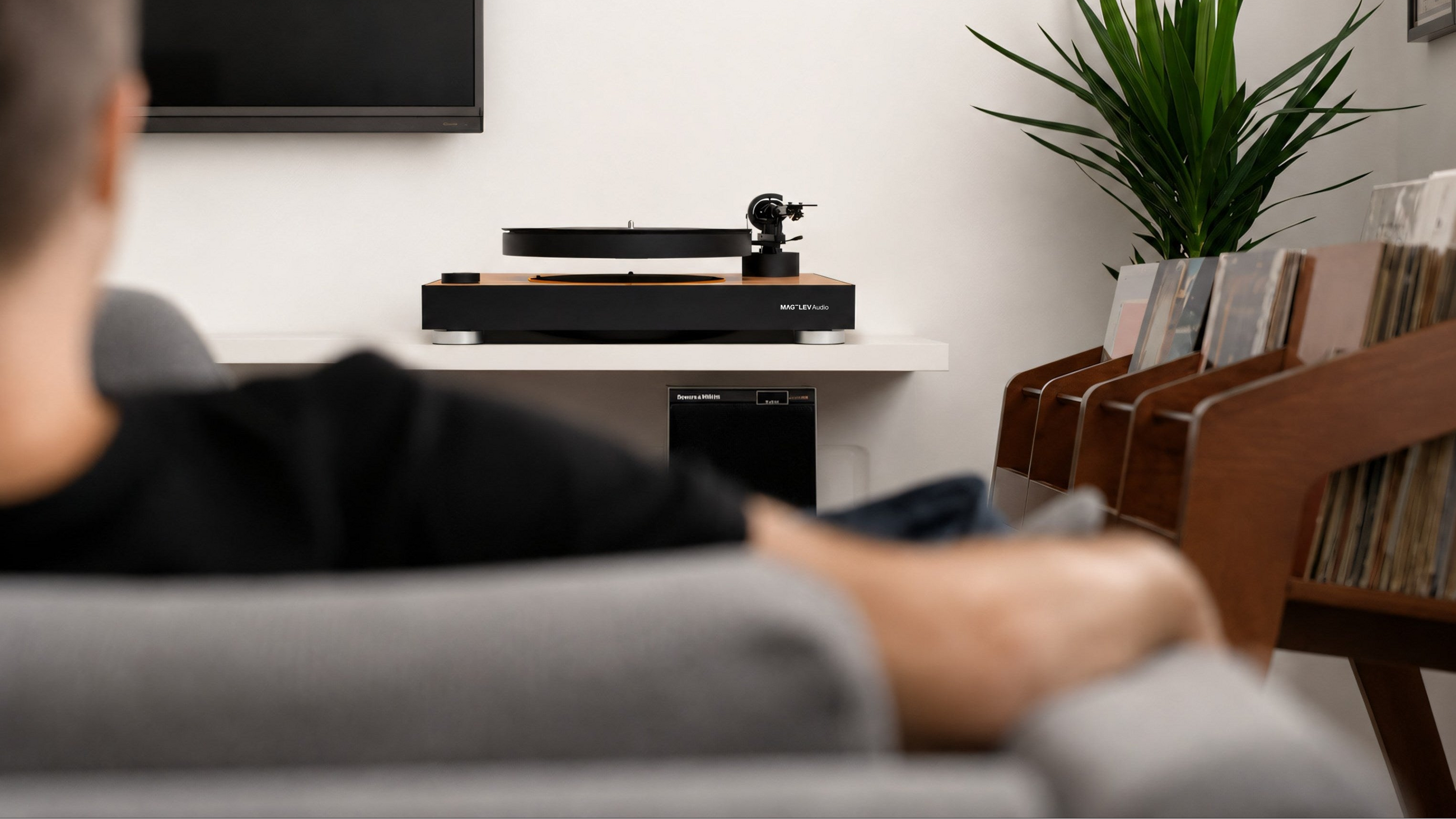 MAG-LEV Audio ML1 detail in quiet room