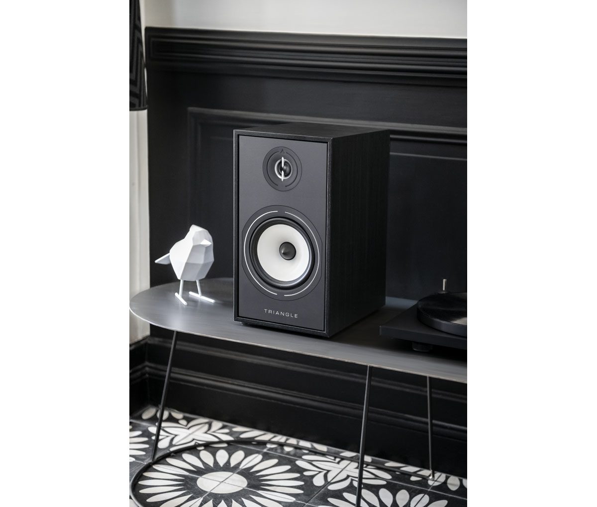 triangle Borea BR03 Hi-Fi Bookshelf Speakers (Black Ash, Pair)