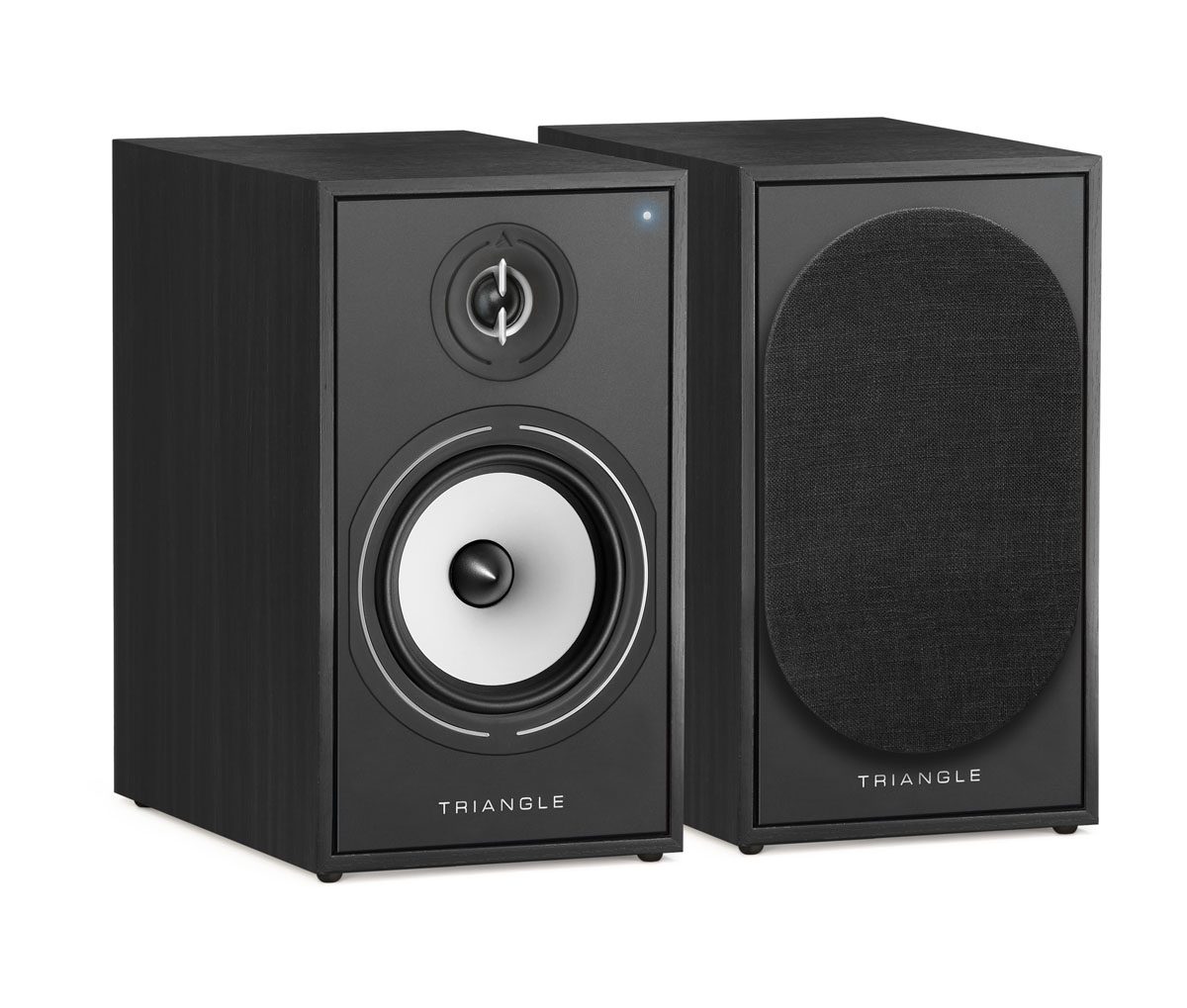 triangle Borea BR03 Hi-Fi Bookshelf Speakers (Black Ash, Pair)